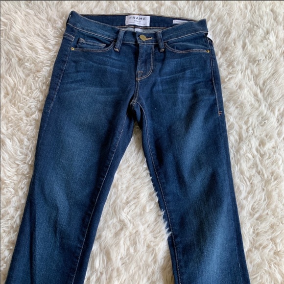 Frame Denim Le Skinny de Jeanne Columbia Road Jean - Picture 7 of 8